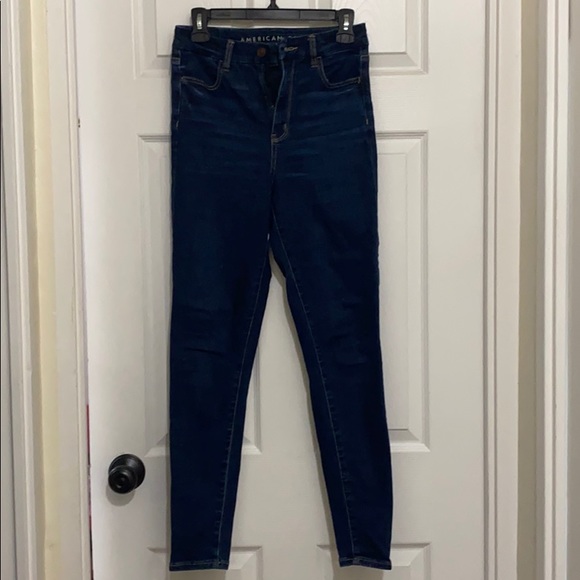 American eagle super high rise jeans - Picture 1 of 6